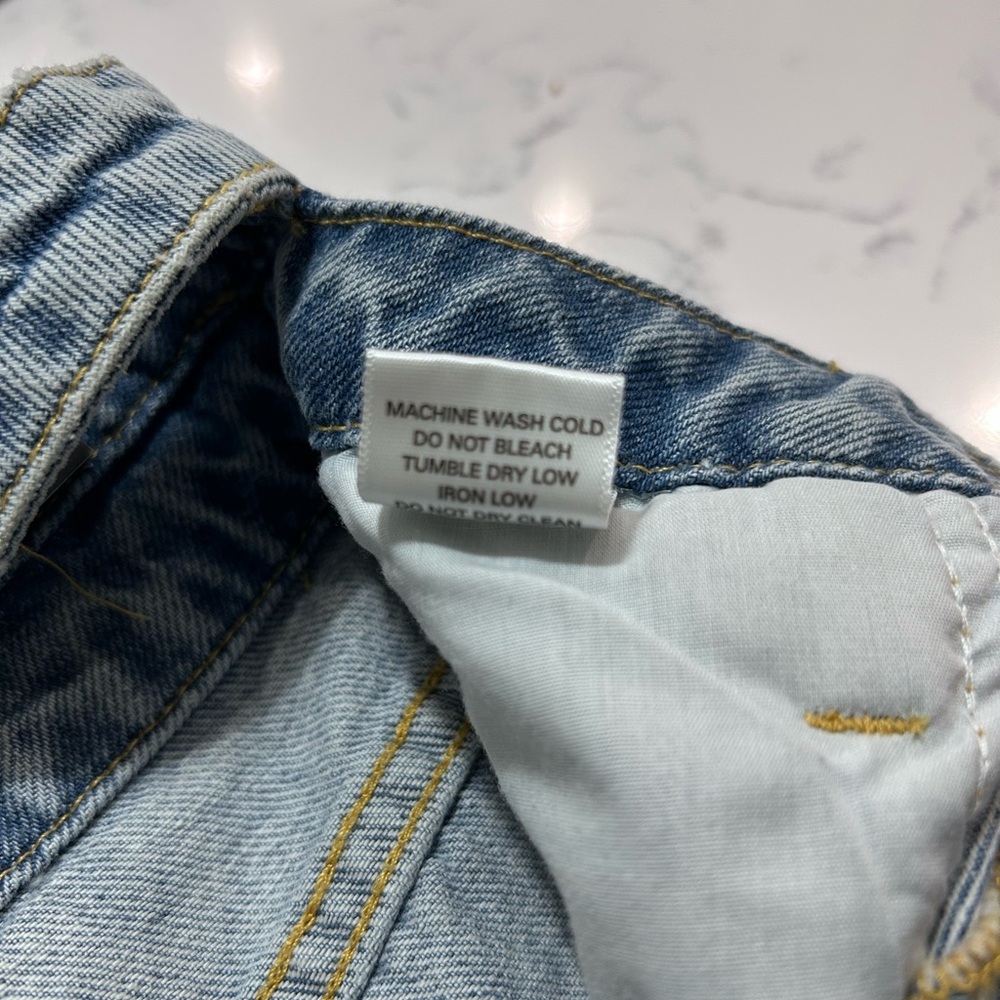 ❥𝖥𝖠𝖲𝖧𝖨𝖮𝖭𝗡𝗢𝗩𝗔: Keep Looking Waistband Straight Leg Jeans - Picture 10 of 12